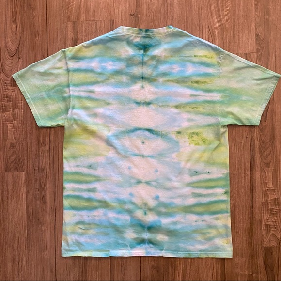 ♻️NEW♻️ CUSTOM TIE DYE MEN’S TEE - Picture 4 of 6